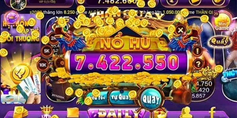 Sức hấp dẫn khi chơi game nổ hũ
