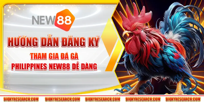 Hướng Dẫn Đăng Ký Tham Gia Đá Gà Philippines New88 Dễ Dàng